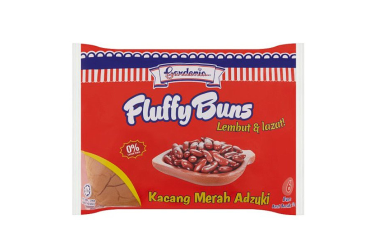 GARDENIA FLUFFY BUNS KACANG MERAH